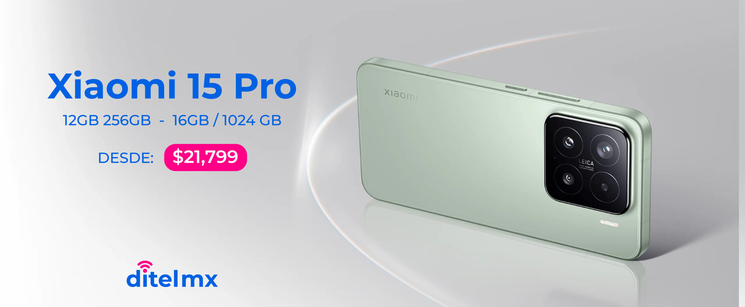 Ditel venta méxico xiaomi 15 pro